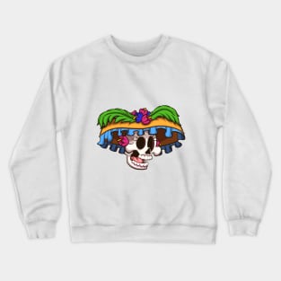 Cartoon Catrina Crewneck Sweatshirt